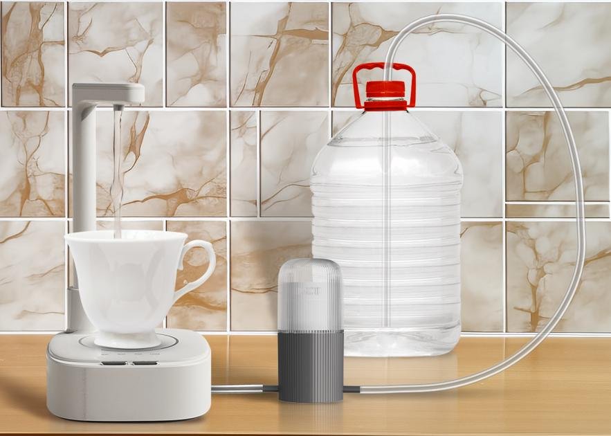Jinko portable water pump filter for bucket tank and dispenser use