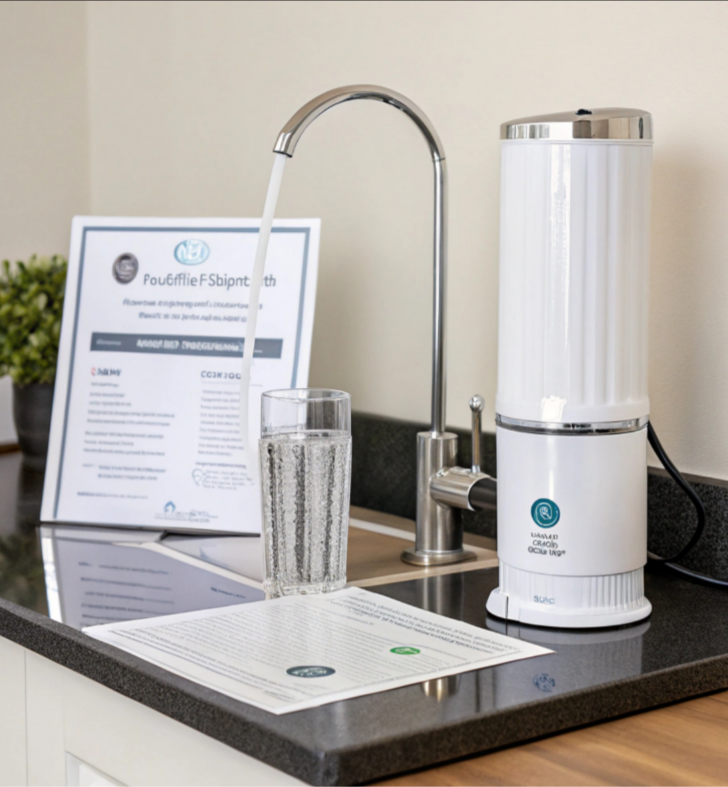 faucet filter certification
