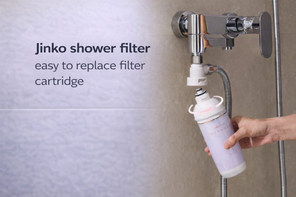 Jinko shower filter easy to replace filter cartridge